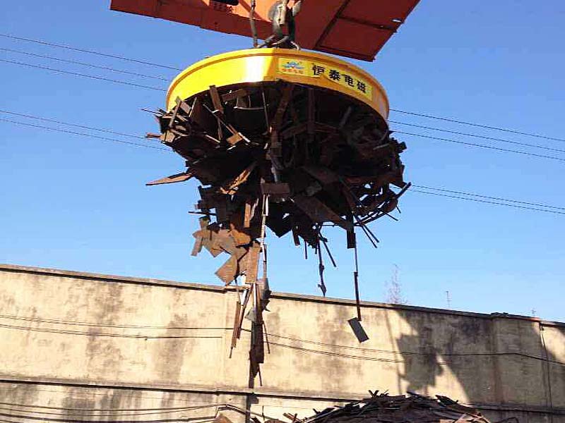 MW5常溫型廢鋼類起重電磁鐵