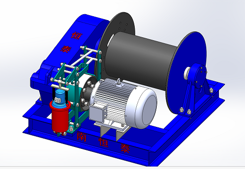 JMM摩擦式卷揚機